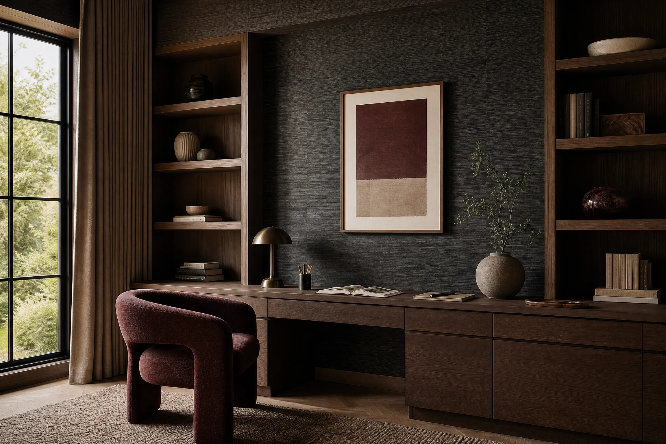 Classic home office accent